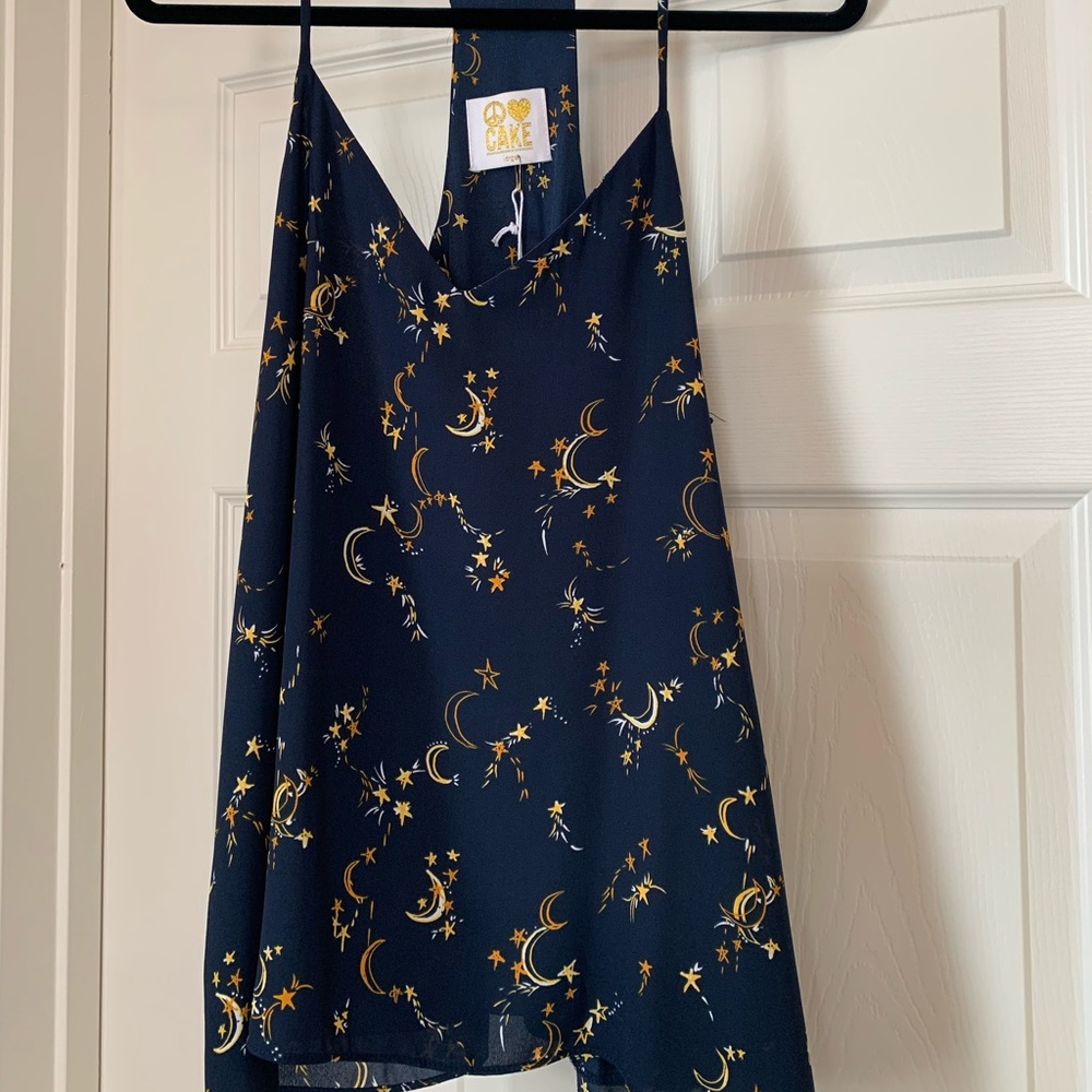 NWT Peace Love Cake Cami size Large